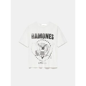 White Ramones Graphic T-Shirt